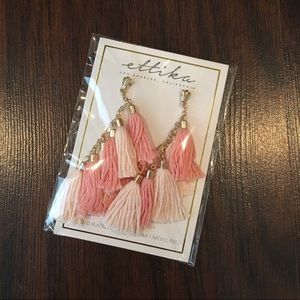 Ettika Daydreamer Tassel Earrings